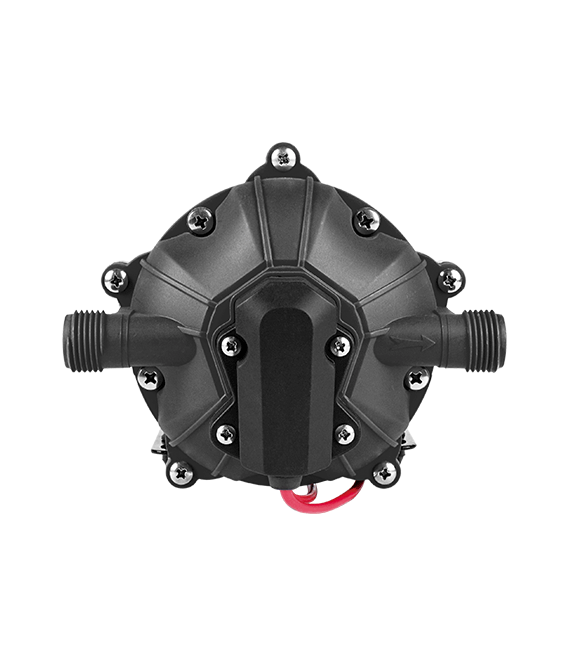 51 NEW Series DC Diaphragm Pump Washdown Pump Top View, by Seaflo, sold by Off-Grid Living Solutions Provider, The Cabin Depot Canada/USA