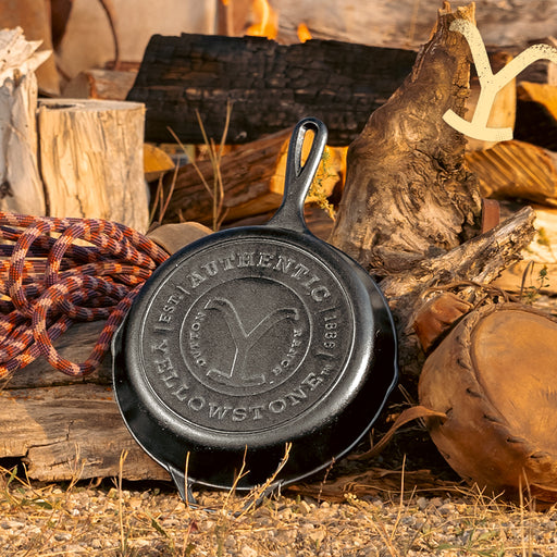 Lodge cast iron cookware. Yellowstone 10.5" Cast Iron Skillet. The Cabin Depot Canada.