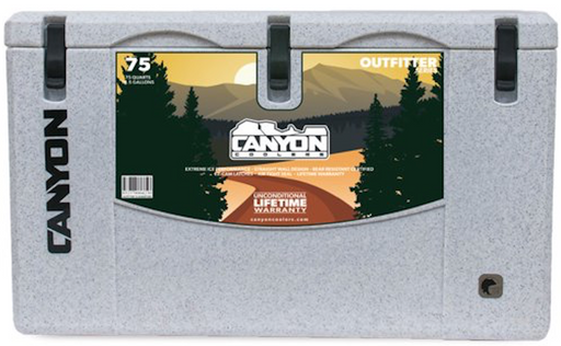 Canyon Coolers Canada Outfitter 75 QT White Marble