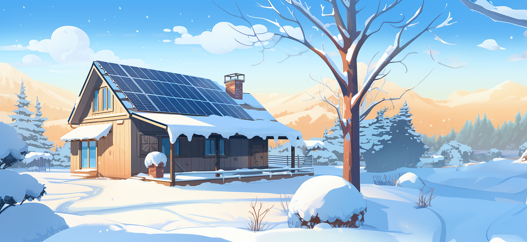 5 Tips for Improving Off-Grid Solar Panel Winter Performance