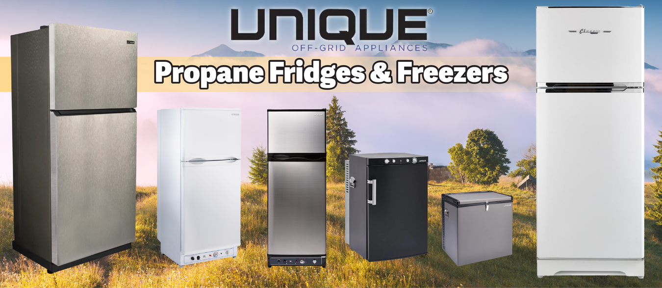 Unique Propane Fridges and Freezers