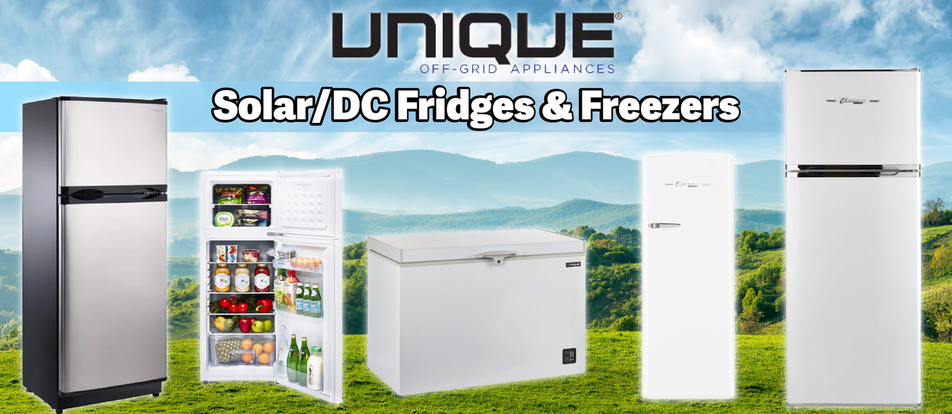 Unique Solar/DC Fridges & Freezers