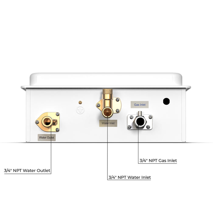 Eccotemp 6.0 GPM  Indoor Liquid Propane Tankless Water Heater - Builder Series