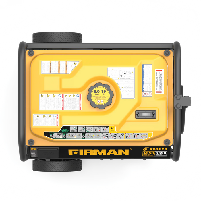 Firman Gas Portable Generator P03628 4550W Remote Start with CO Alert