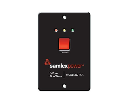 Samlex PST Series RC-15-A (Remote for 600w & 1000W) Alternative Energy Samlex- The Cabin Depot Off-Grid Off Grid Living Solutions Cabin Cottage Camp Solar Panel Water Heater Hunting Fishing Boats RVs Outdoors
