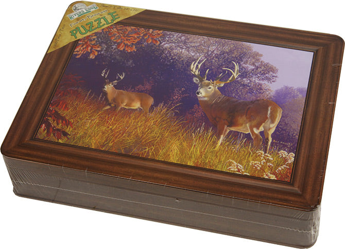 Puzzle in Embossed Collector Tin