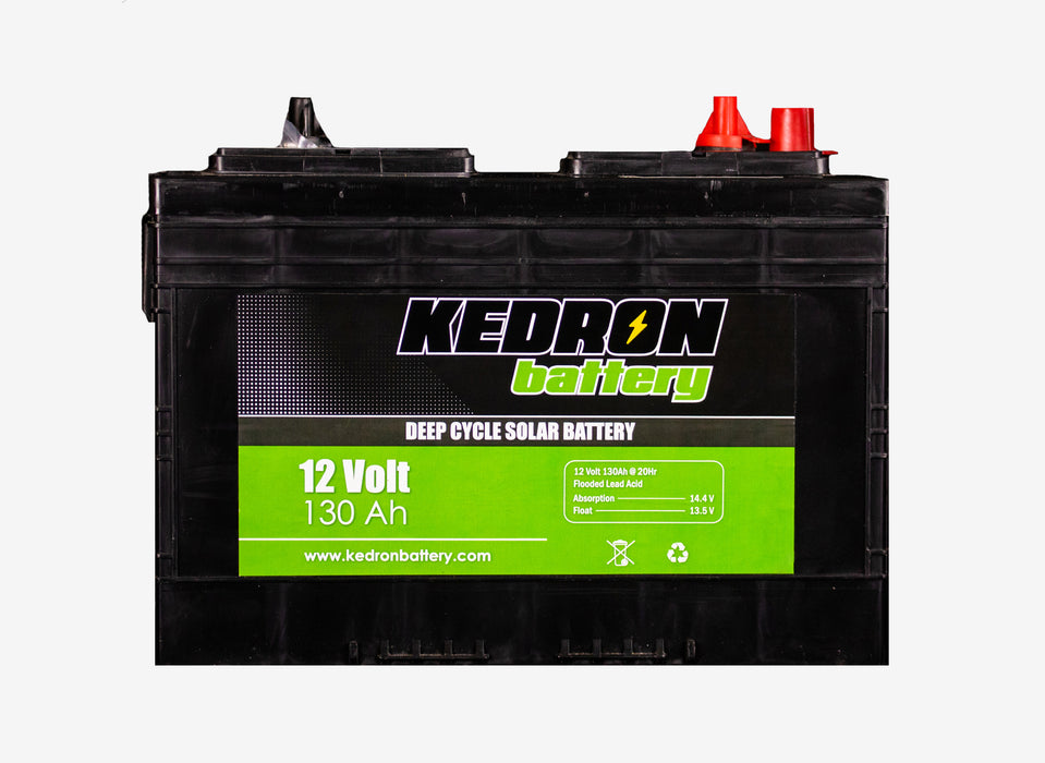 Kedron 12v 130Ah Flooded Deep Cycle G27 Battery *In Stock!*