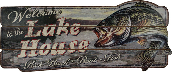 Large Decorative Signs Leisure Rivers Edge- The Cabin Depot Off-Grid Off Grid Living Solutions Cabin Cottage Camp Solar Panel Water Heater Hunting Fishing Boats RVs Outdoors