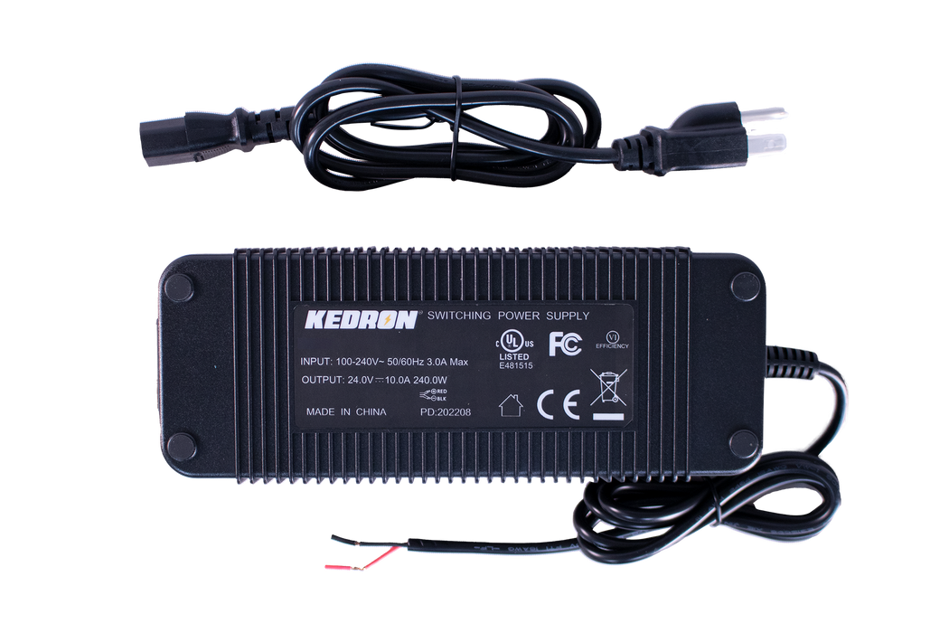 KEDRON 24V/10A 110V Adapter (Power Converter)
