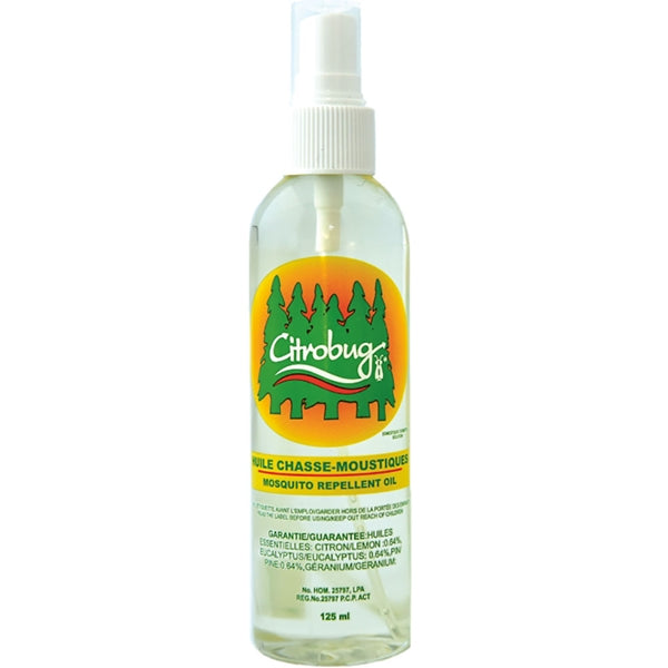 Citrobug All Natural Mosquito Repellent made with Essential Oils Insect repellent The Cabin Depot- The Cabin Depot Off-Grid Off Grid Living Solutions Cabin Cottage Camp Solar Panel Water Heater Hunting Fishing Boats RVs Outdoors