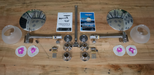 Midstate Model 450 Gas Lamp Double Ceiling Mount components by The Cabin Depot™ Canada