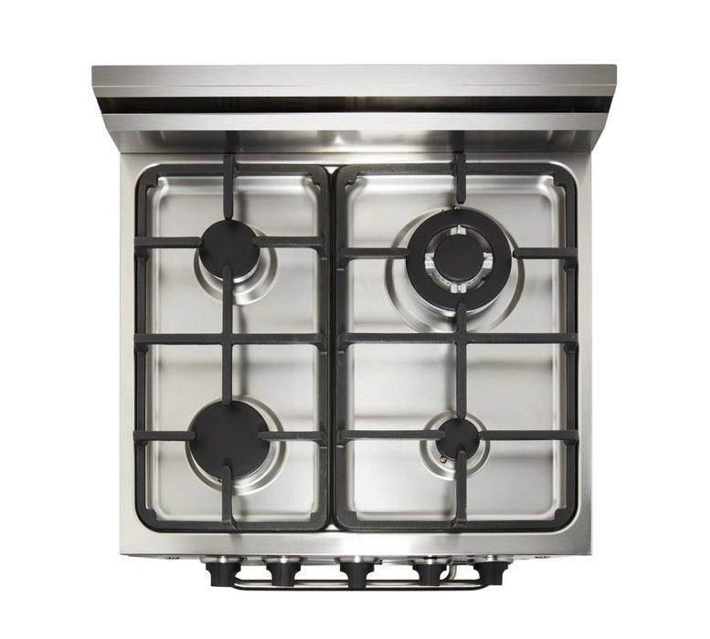 Overhead view of Unique Prestige 20″ Convection Gas Range (Electronic Ignition)