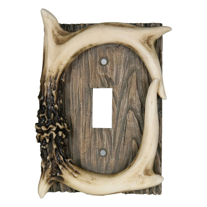 Switch Plate Cover Single - Antler