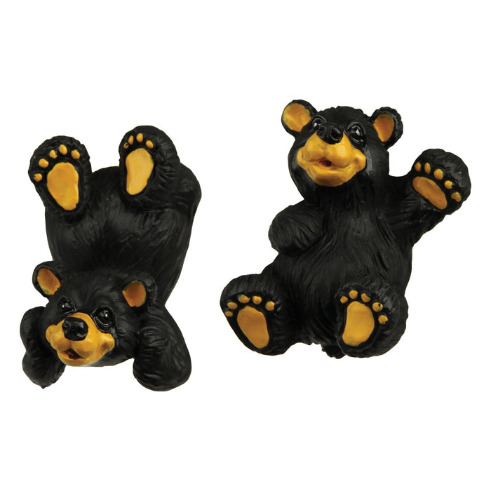 Drawer/Cabinet Knobs 2-Pack - Black Bear