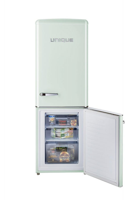 *NEW* Unique 7 cu/ft Retro AC Bottom Mount Refrigerator
