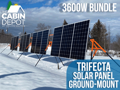 Trifecta 12-Panel Ground Mount Kit - 3600W BUNDLE