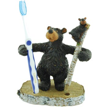 Willie Bear Toothbrush/Pen Holder