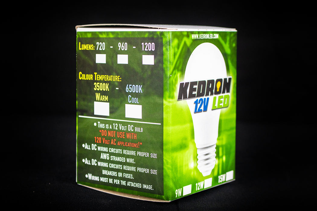 Kedron LED 9 Watt 12V DC LED Bulb