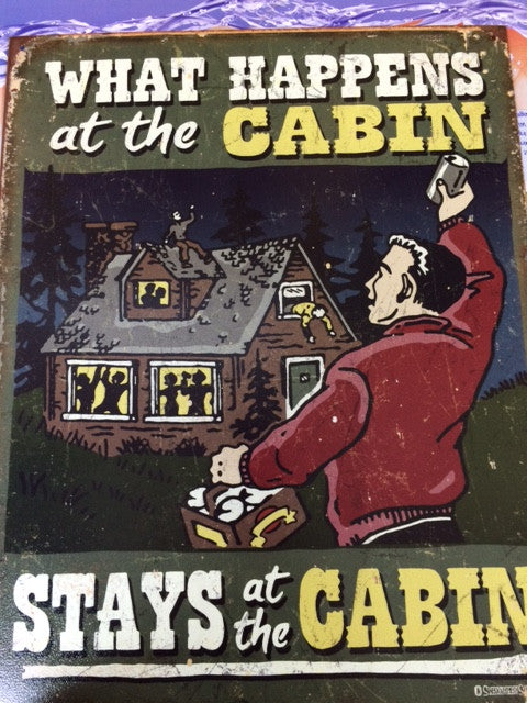 Desperate Tin Sign Accessories The Cabin Supply Depot- The Cabin Depot Off-Grid Off Grid Living Solutions Cabin Cottage Camp Solar Panel Water Heater Hunting Fishing Boats RVs Outdoors