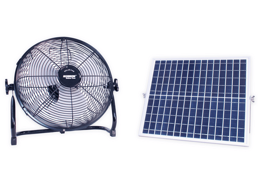 Solar powered fan Canada 