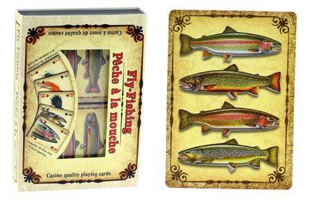 Playing Cards Trout/Fly 2 Pack