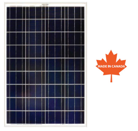 100 Watt 12V Canadian Solar Kit with Rolls LiFePO4 1280WH Battery