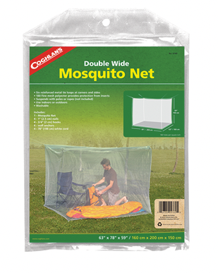 Coghlans Double Wide Mosquito Net - Green