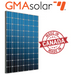 GMA 300 Watt 60 cell mono solar panel made in Canada