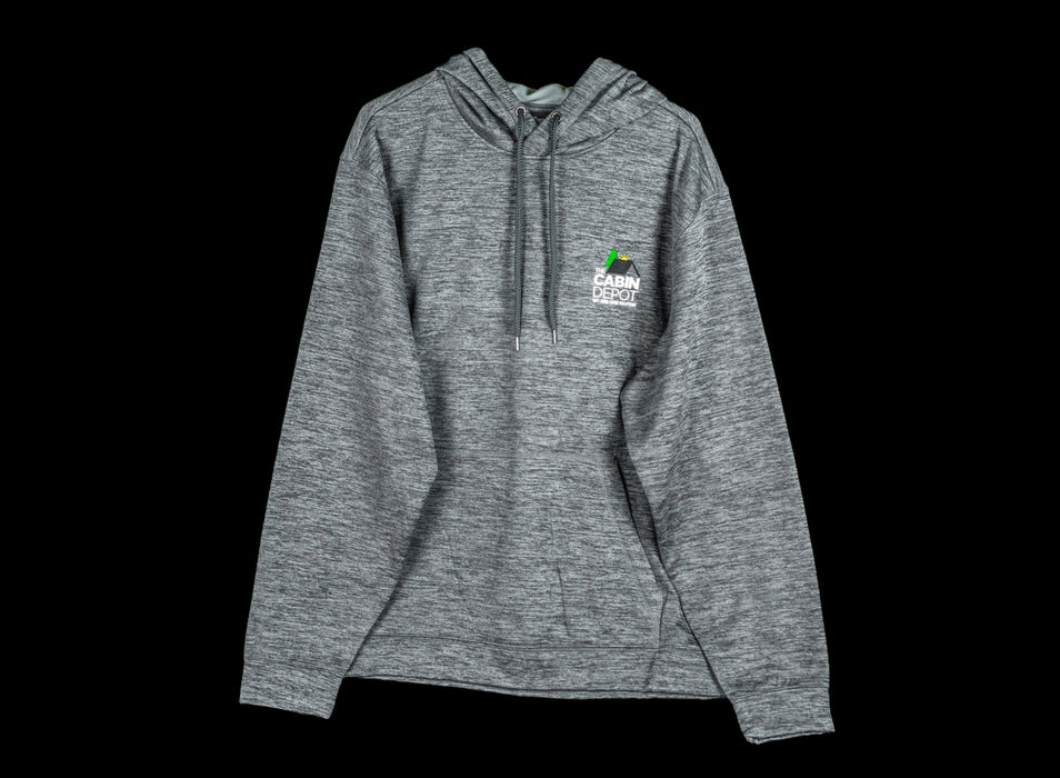 Men’s Heathered Charcoal Hoodie - The Cabin Depot