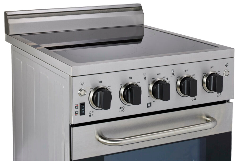 Unique Prestige 20" Stainless Convection Electric Range (SmoothTop)