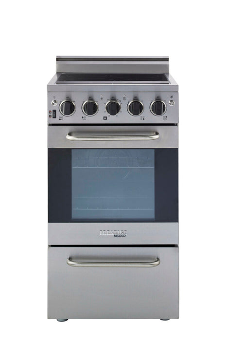 Unique Prestige 20″ Stainless Convection Electric Range (SmoothTop)