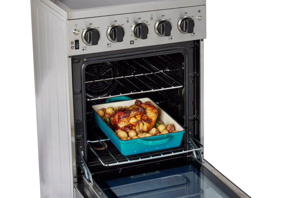Unique Prestige 20" Stainless Convection Electric Range (SmoothTop)