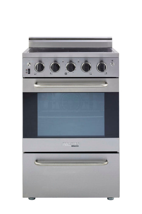 Unique Prestige 24″ Stainless Convection Electric Range (SmoothTop)