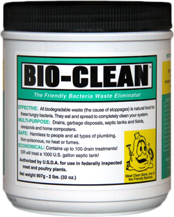 Bio-Clean (2lbs) Waste Management The Cabin Supply Depot- The Cabin Depot Off-Grid Off Grid Living Solutions Cabin Cottage Camp Solar Panel Water Heater Hunting Fishing Boats RVs Outdoors