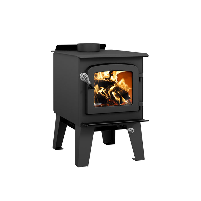 Drolet Spark Wood Stove with Free Fireplace Grate