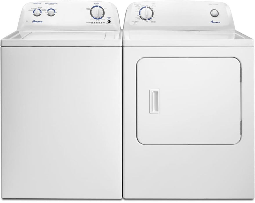 Amana Propane Dryer & Top-Load Washer Pair
