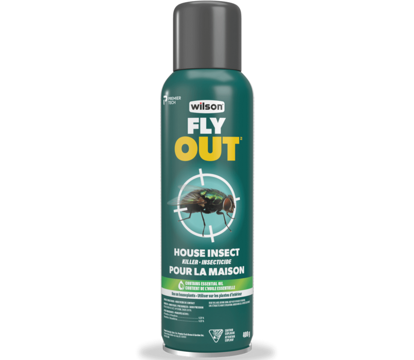Wilson Fly Out House & Indoor Garden Insect Killer Aerosol 400G